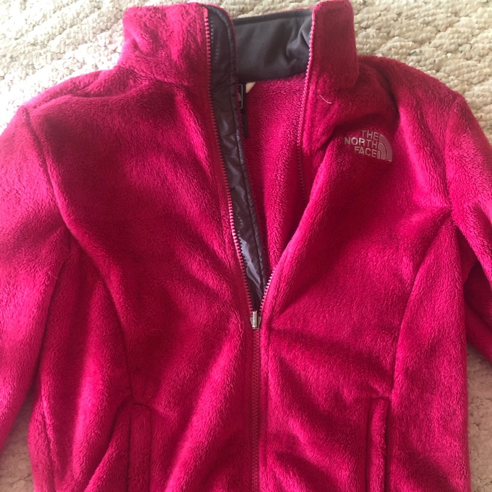 Pink north face